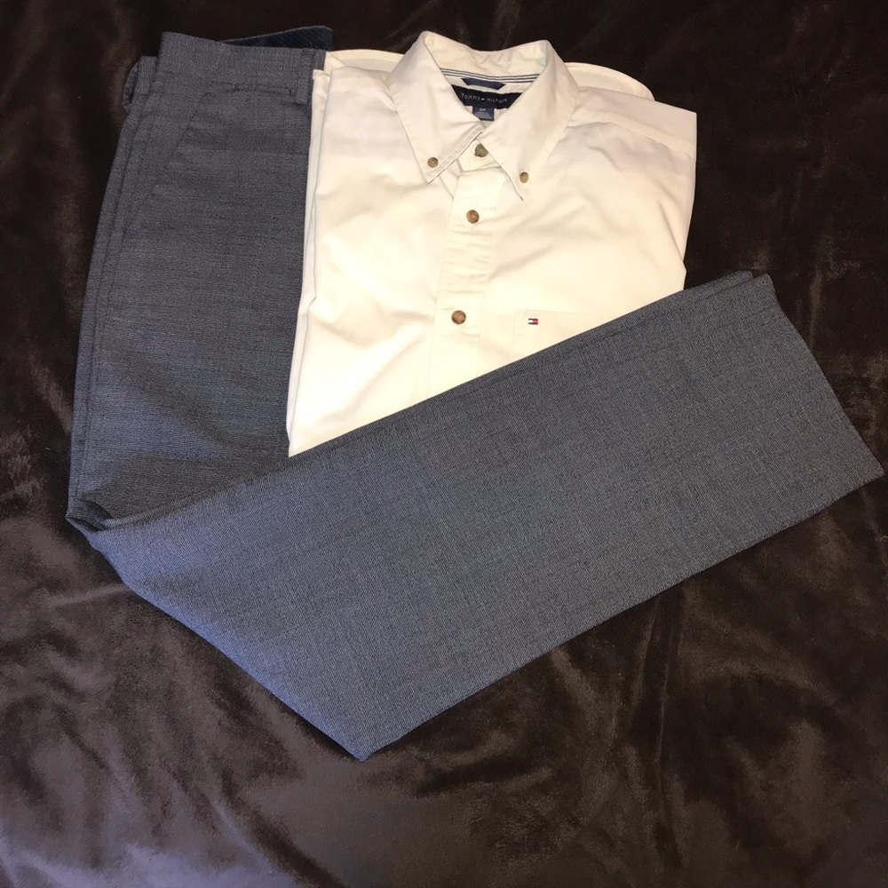 Express Photographer Navy Blue Pant